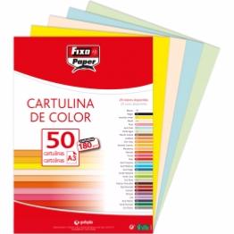 Cartulina Din A-3 Colores Claros Surtidos