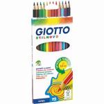 Lapices de Colores Giotto Stilnovo 12 Unidades