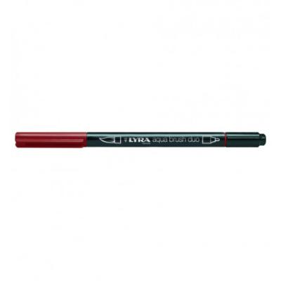 ROTULADOR LYRA AQUA BRUSH DUO ROJO VENIZIA