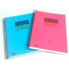 Cuaderno Plastipac Cuarto 80 hojas/ 90 grs. Tapa Extradura Cuadriculado