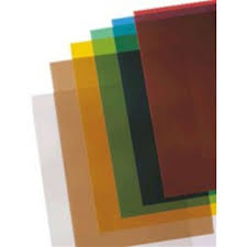 Portadas A4 pvc Transparente Cristal Colores