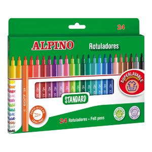 Rotulador Alpino Standar 24 Uniidades