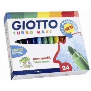 Rotulador Giotto Turbo Maxi 24 Unid.Surtido