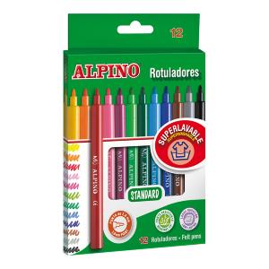 Rotulador Alpino Standar 12 Unidades