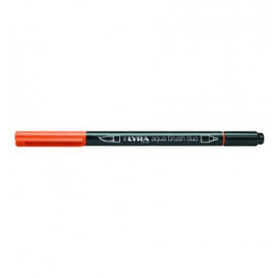 ROTULADOR LYRA AQUA BRUSH DUO NARANJA CLARO