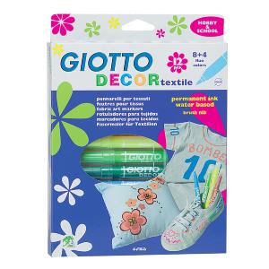 Rotulador Giotto Decor Textile Caja 12 Uds.