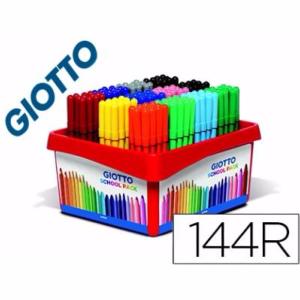 Rotulador Giotto Turbo Color Scoolpack 144 Unid..Surtidos