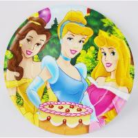  Pack de 6 platos Princesas